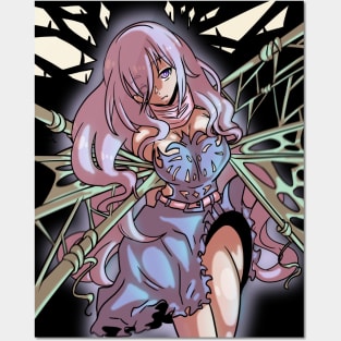 OG Tied up Pink Haired Girl Posters and Art